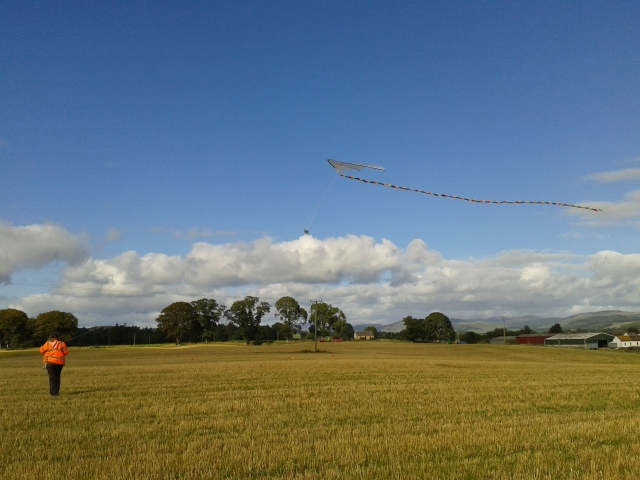 We even found time to take the kite out for a spin!